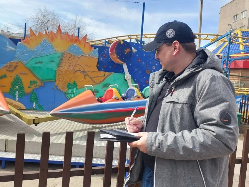 ​В парке «Одора» Читы появился новый аттракцион